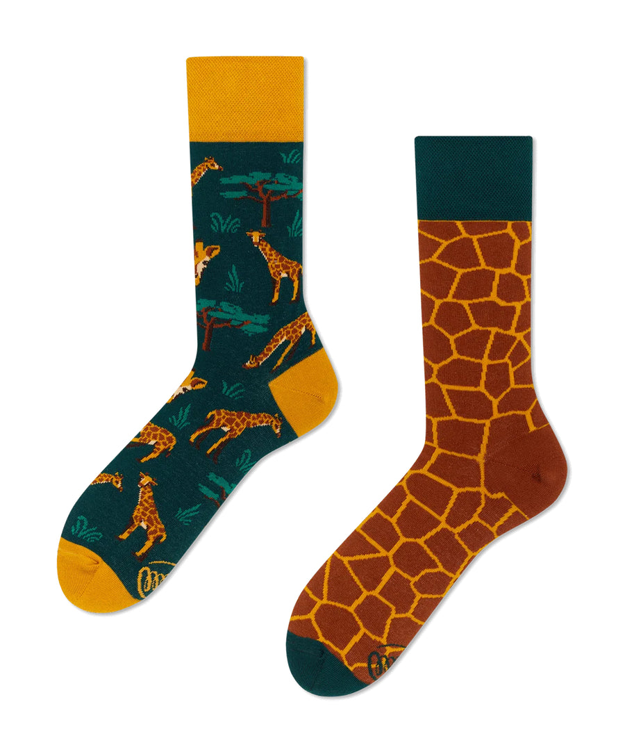 Many Mornings Socks - The Giraffe