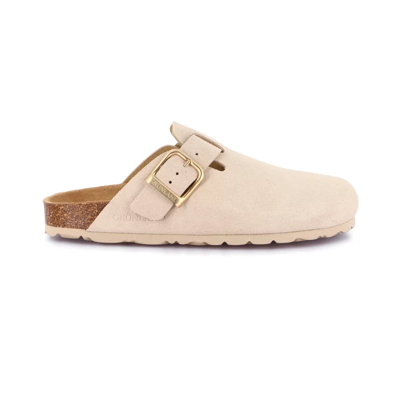 Grünland closed-toe women's slippers - Latte – Szputnyik shop