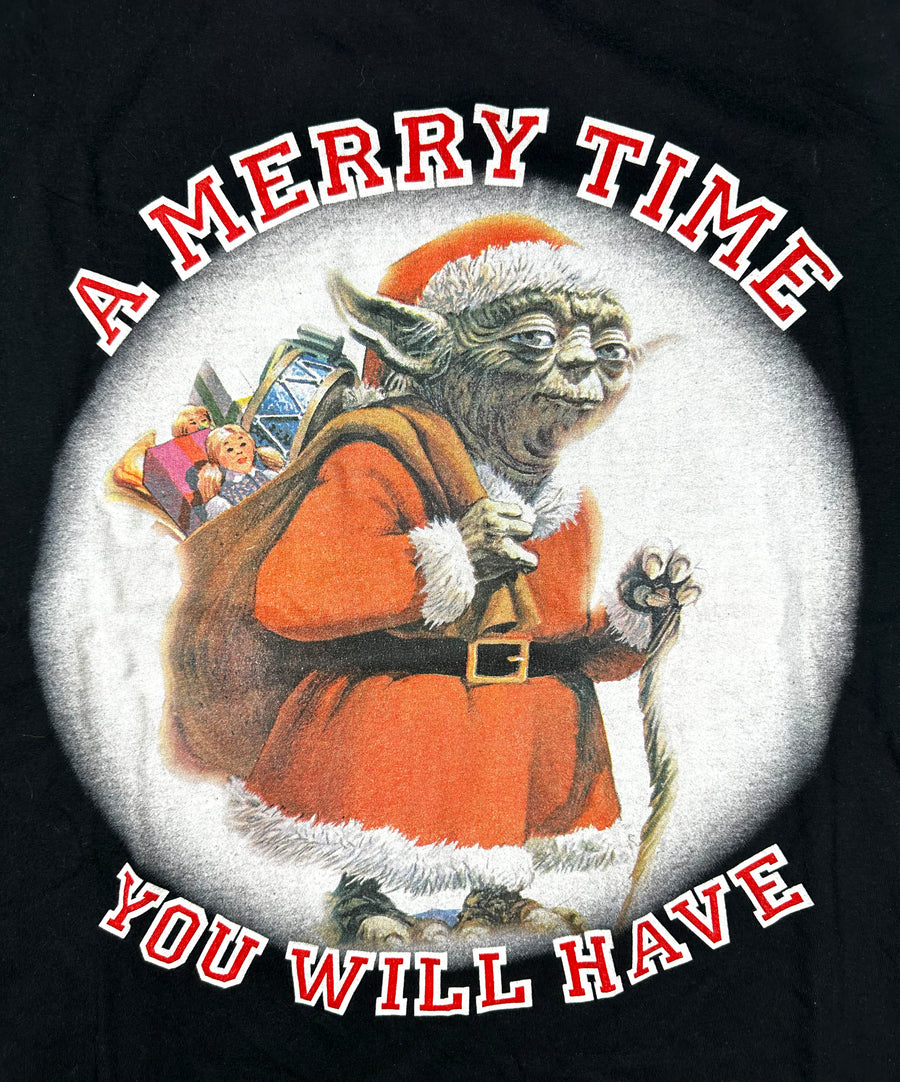 Vintage Christmas T-shirt - Yoda I