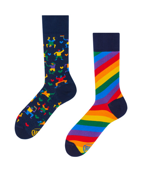 Many Mornings Socks - Over The Rainbow