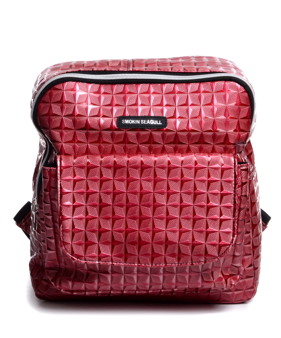 Square backpack - Pink I