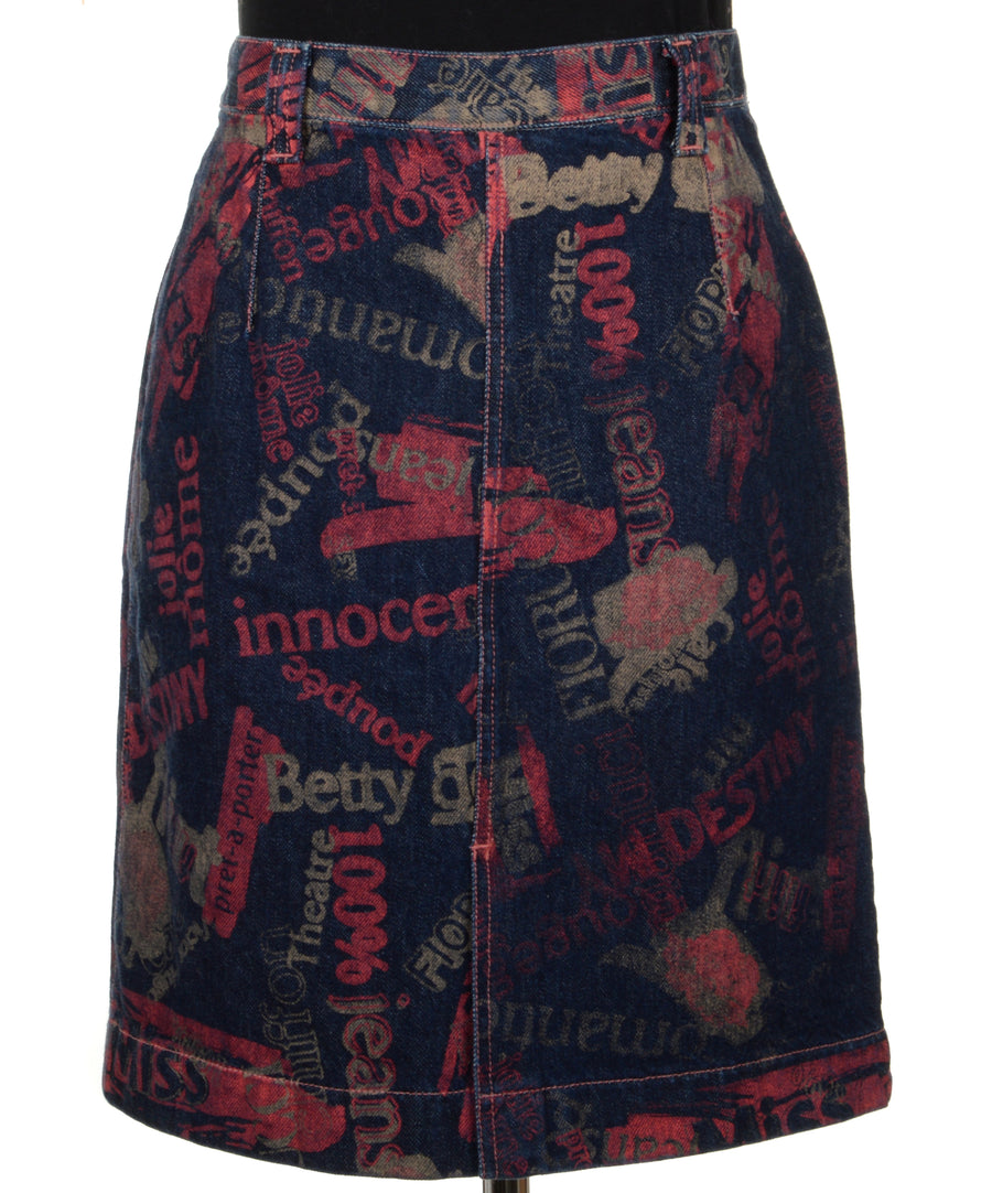 Vintage skirt - Stencil