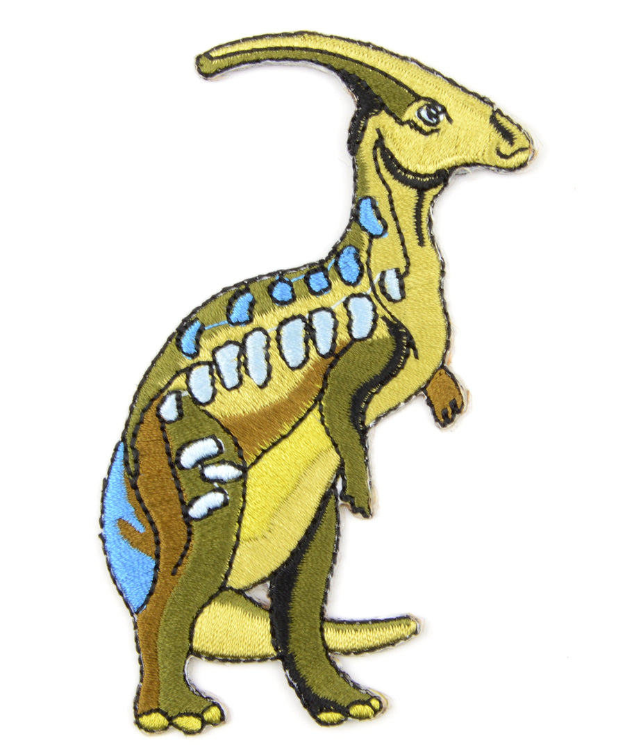 Parasaurolopus alakú hímzett felvarró