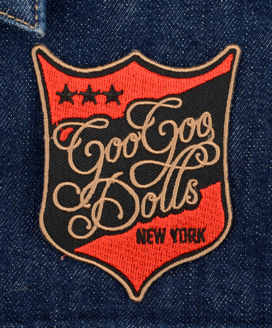 Goo Goo Dolls mintás hímzett felvarró