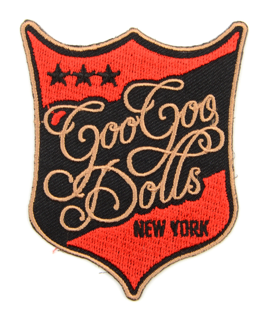 Goo Goo Dolls mintás hímzett felvarró