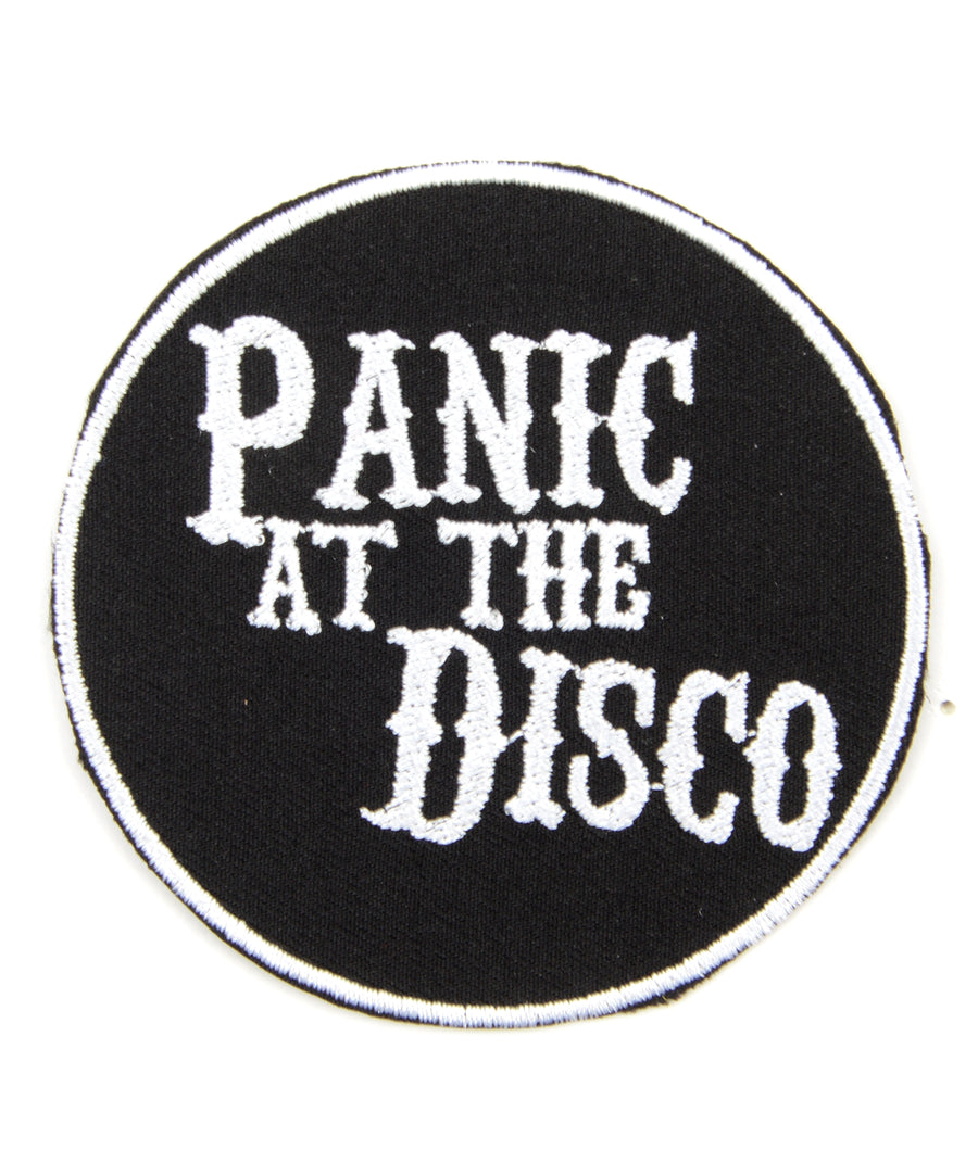 Panic! at the disco mintás hímzett felvarró