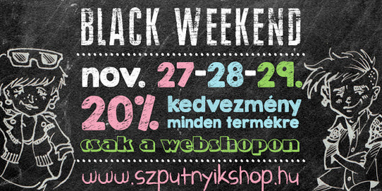 Black Weekend Sale a Webshopon