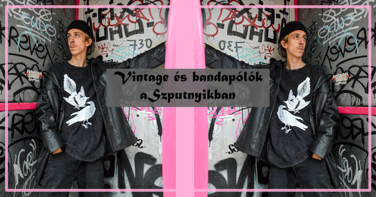 Vintage és banda pólók - Szputnyik shop