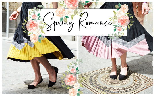 A tavaszi romantika a városba költözött új szoknyáinkkal