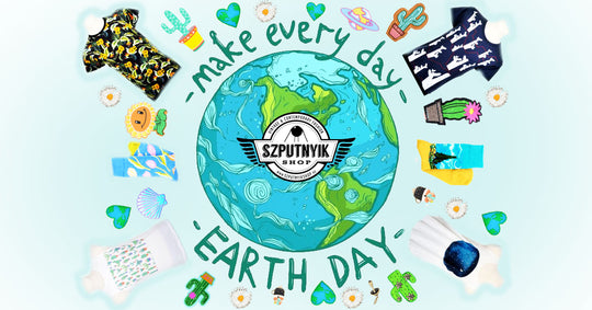 Április 22. a Föld napja. Válogass föld tematikájó termékeink között.