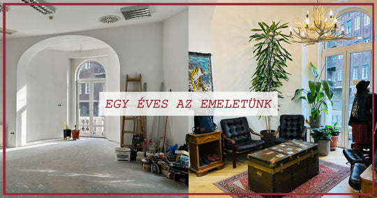 Repül az idő! Egy éves lett az emeletünk!