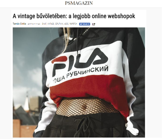 PS Magazin - A vintage bűvöletében: a legjobb online webshopok