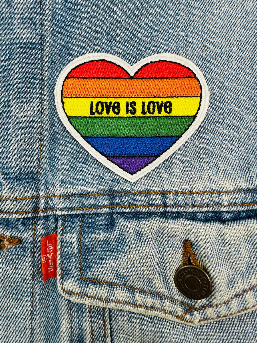 Patch - Love is Love Heart