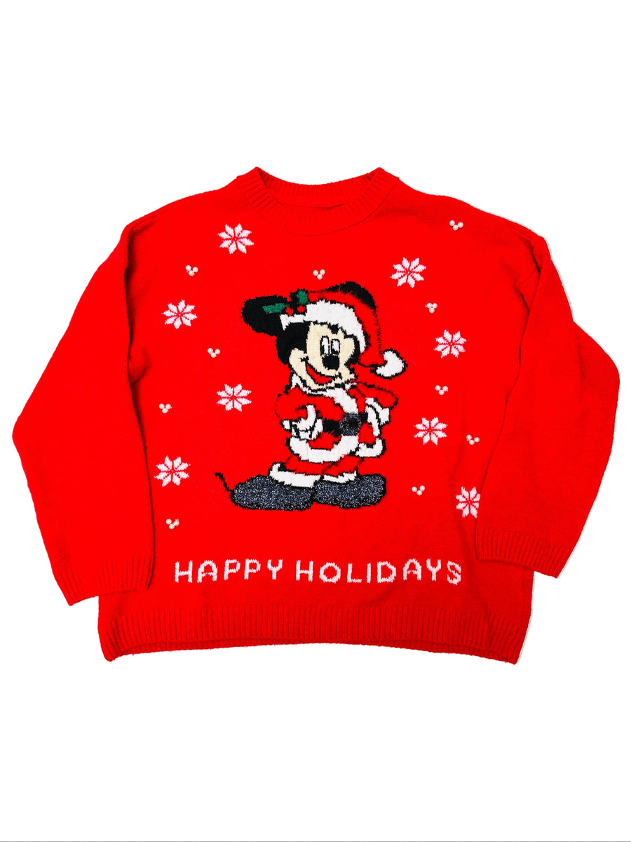 Ez a pulóver, egy használt darab a Szputnyik Shop gondosan válogatott vintage kollekciójából, amely már őrzi a karácsony varázslatos hangulatát. Ajándékozd meg a bolygót azzal, hogy idén egy preloved darabot vásárolsz!