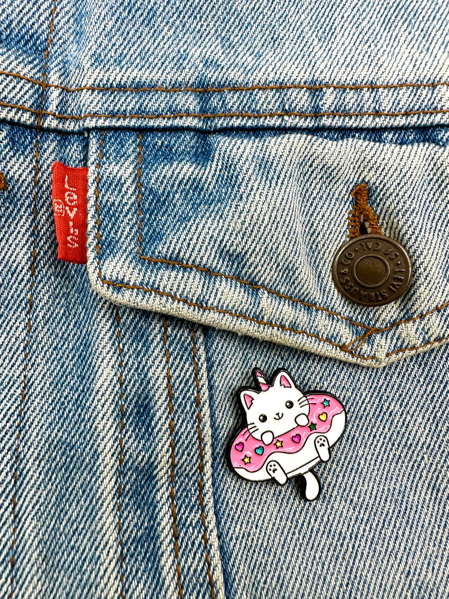 Pin - Donut Unicorn Cat