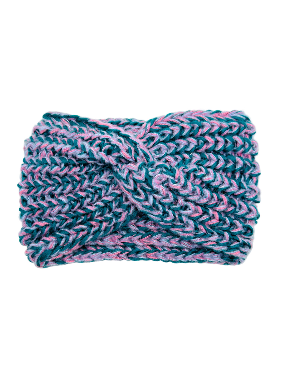 Rugalmas kötött fejpánt.