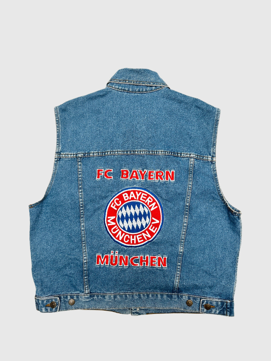 Vintage denim vest - FC Bayern Munich