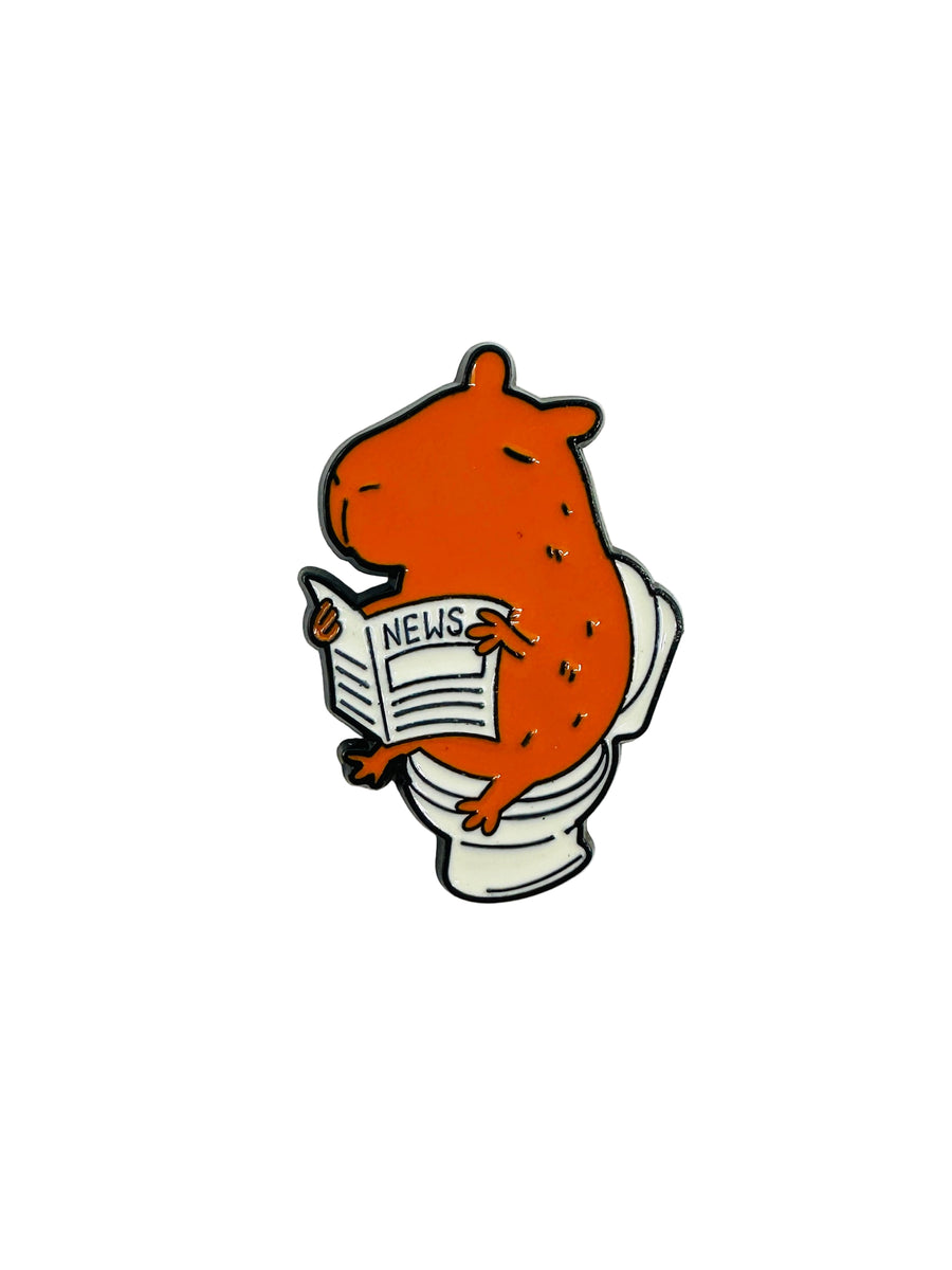 Kitűző - Capibara IX