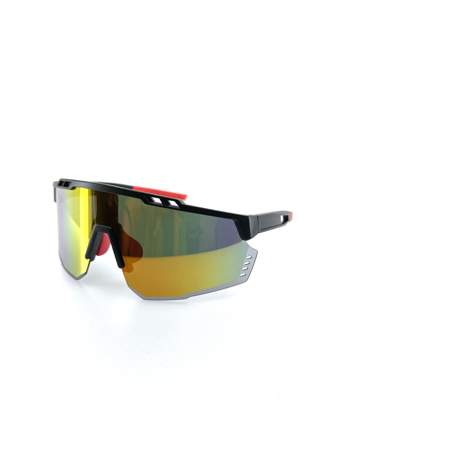Sporty-Biker | Black-red