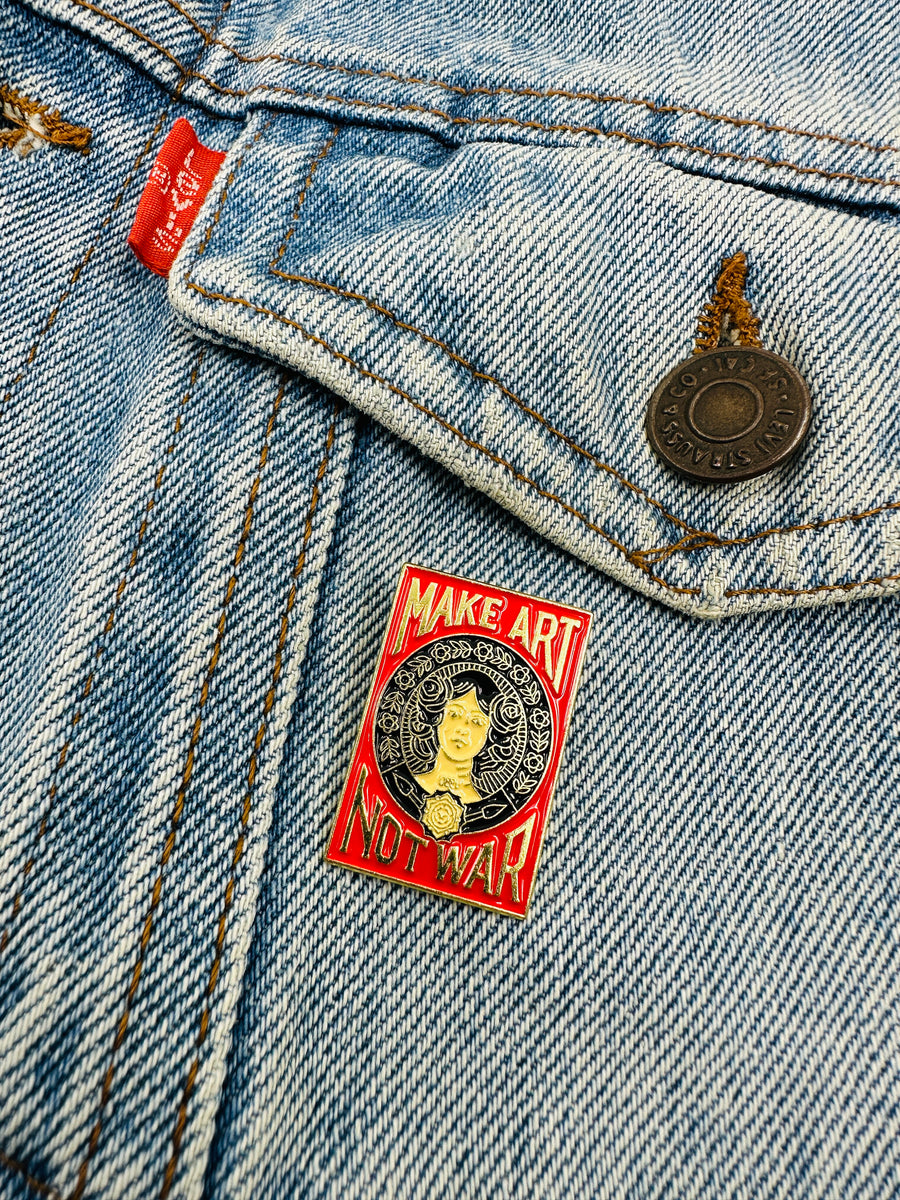 Pin - Make Art Not War
