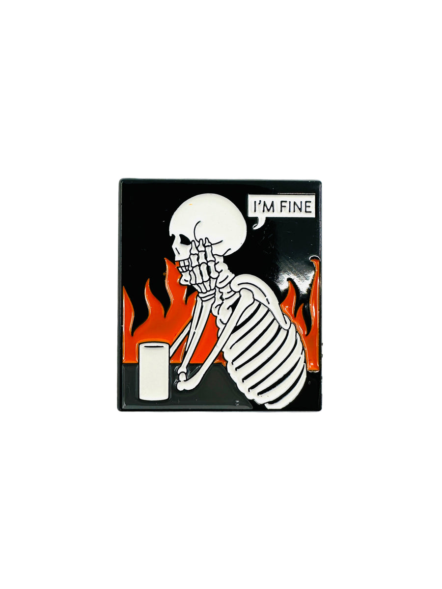 Badge - I'm fine