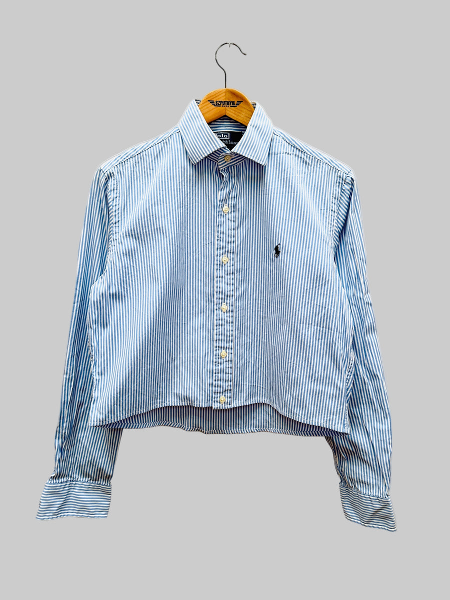 Vintage reworked shirt - Striped Crop III