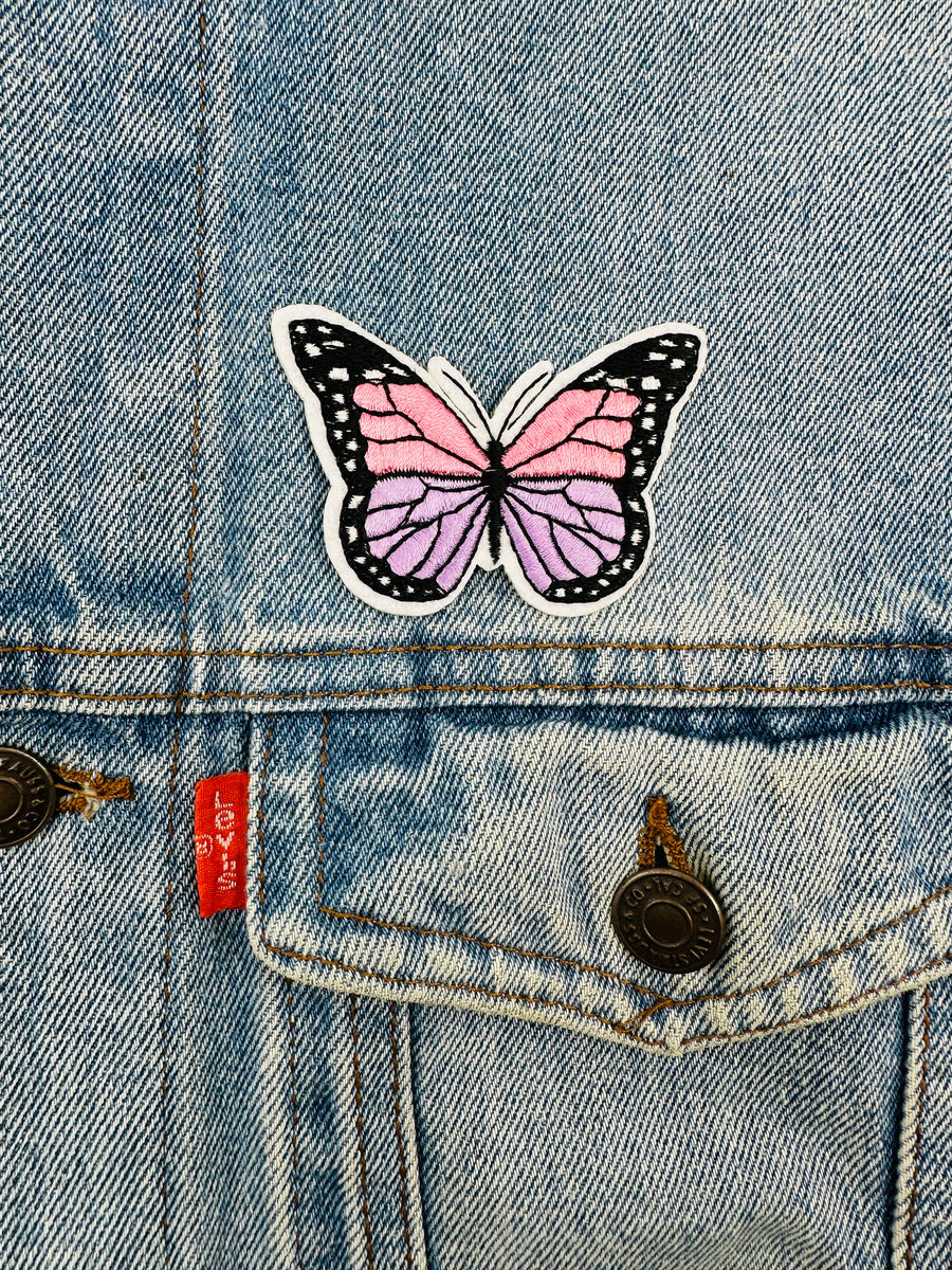 Patch - Butterfly | Purple-pink