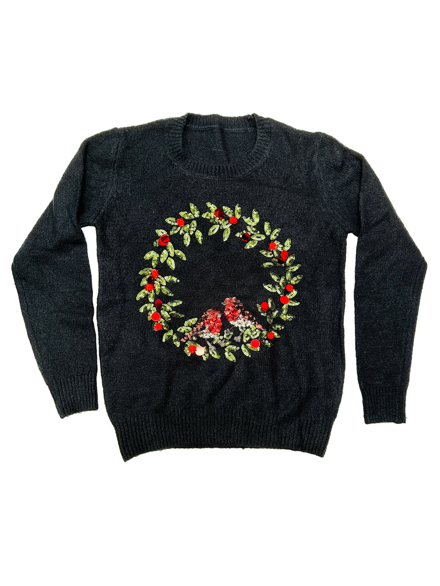 Ez a pulóver, egy használt darab a Szputnyik Shop gondosan válogatott vintage kollekciójából, amely már őrzi a karácsony varázslatos hangulatát. Ajándékozd meg a bolygót azzal, hogy idén egy preloved darabot vásárolsz!