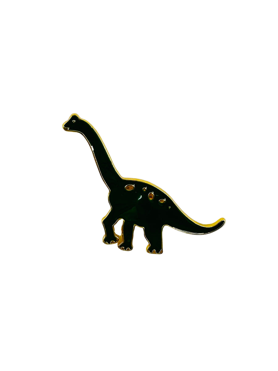 Kitűző - Brachiosaurus | Zöld