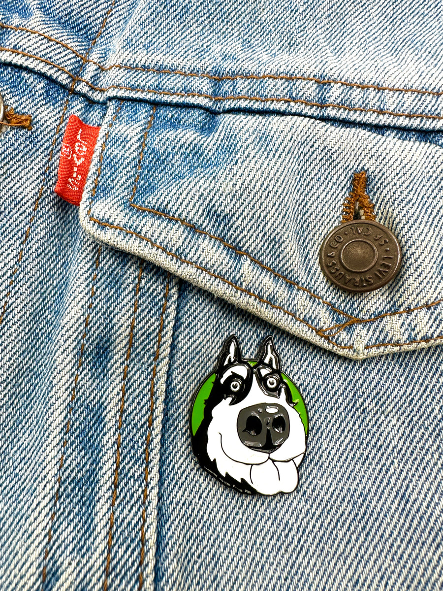 Pin - Husky