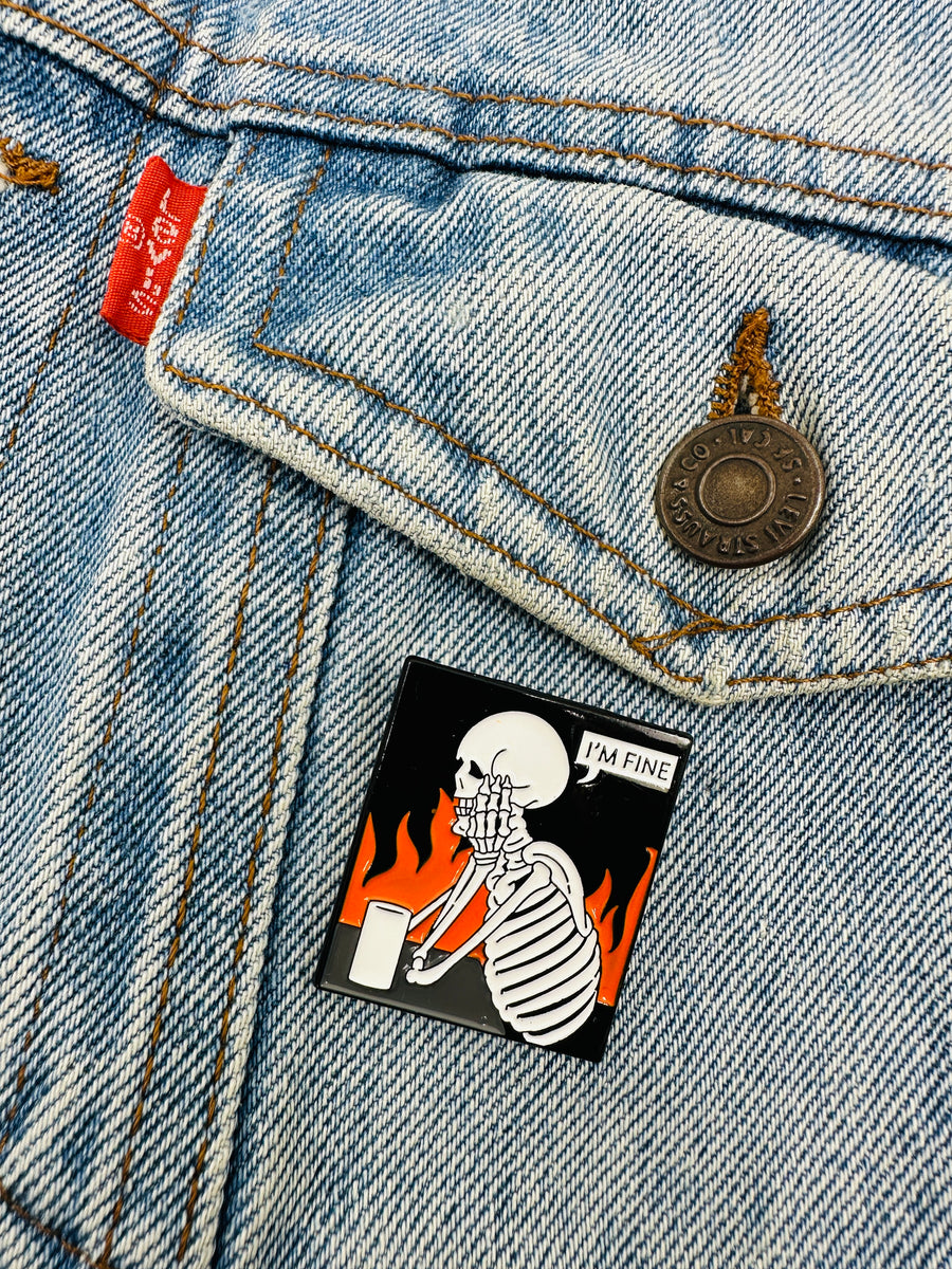 Badge - I'm fine