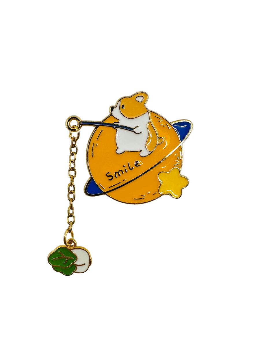 Kitűző - Űr Corgi