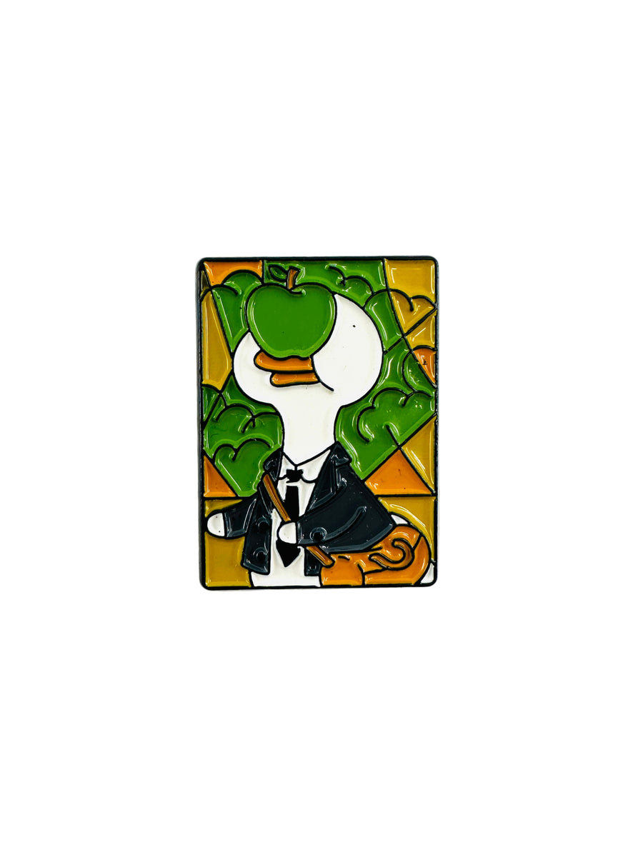 Kitűző - Magritte Kacsa