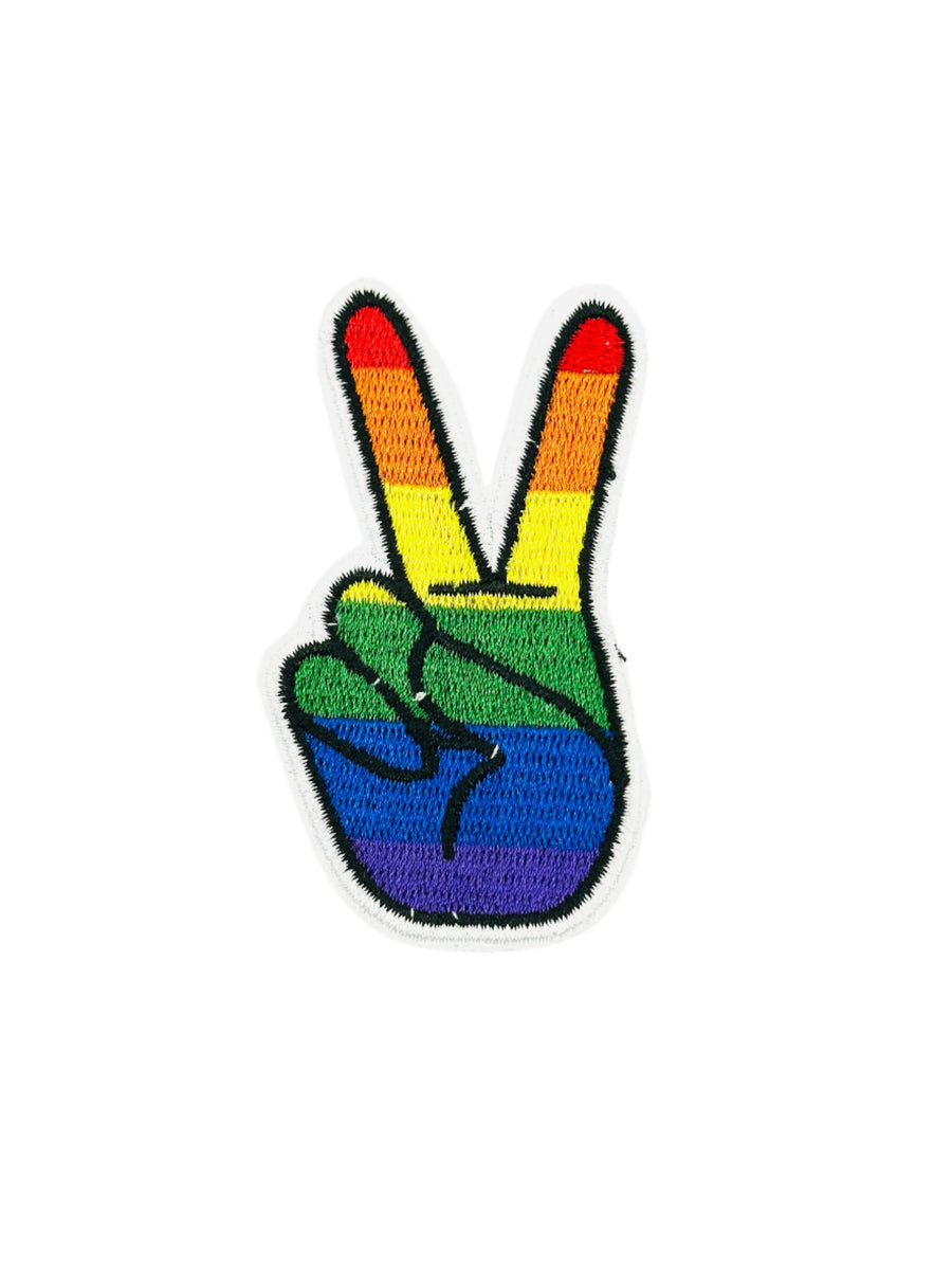 Patch - Rainbow Peace sign