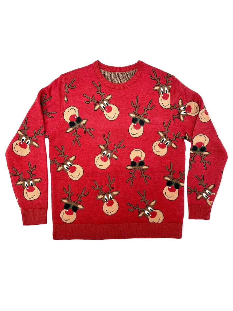 Ez a pulóver, egy használt darab a Szputnyik Shop gondosan válogatott vintage kollekciójából, amely már őrzi a karácsony varázslatos hangulatát. Ajándékozd meg a bolygót azzal, hogy idén egy preloved darabot vásárolsz!