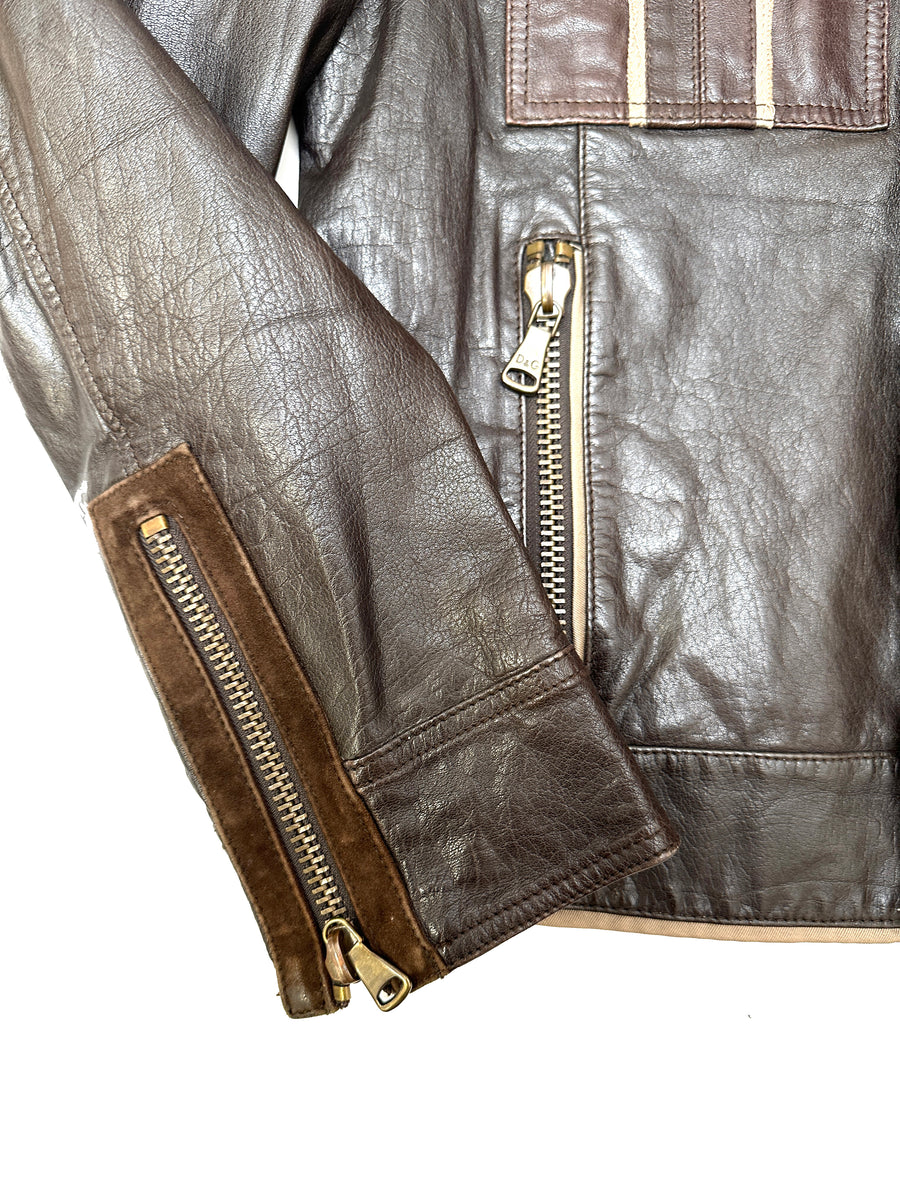 Vintage leather jacket - Dolce&Gabbana – Szputnyik shop