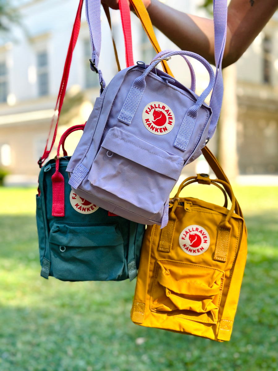 Fjallraven Kanken Sling Frost Green Peach Pink Szputnyik shop