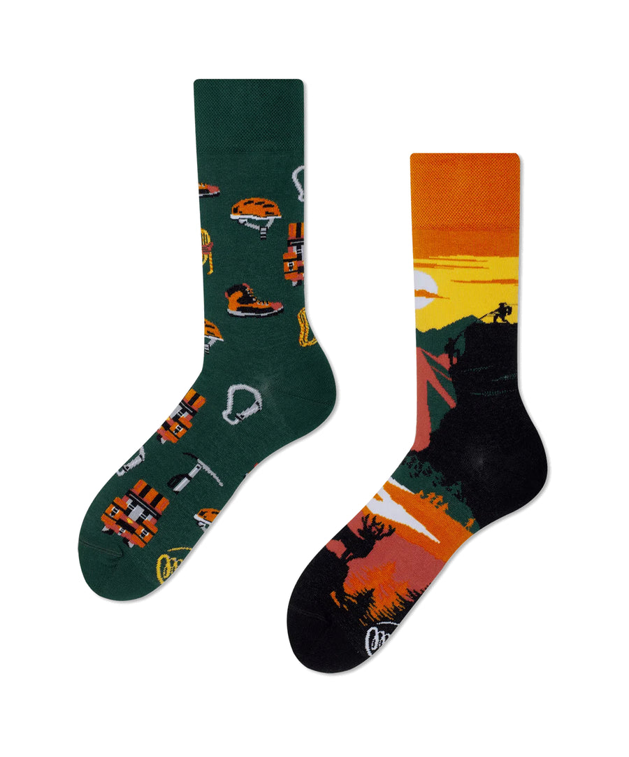 Many Mornings Socks - Mountine Time