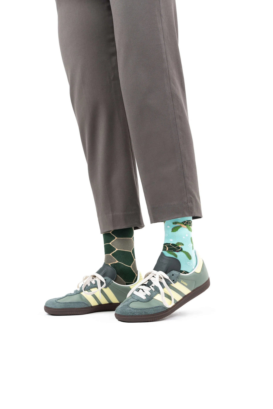 Many Mornings Socks - Turtle Time