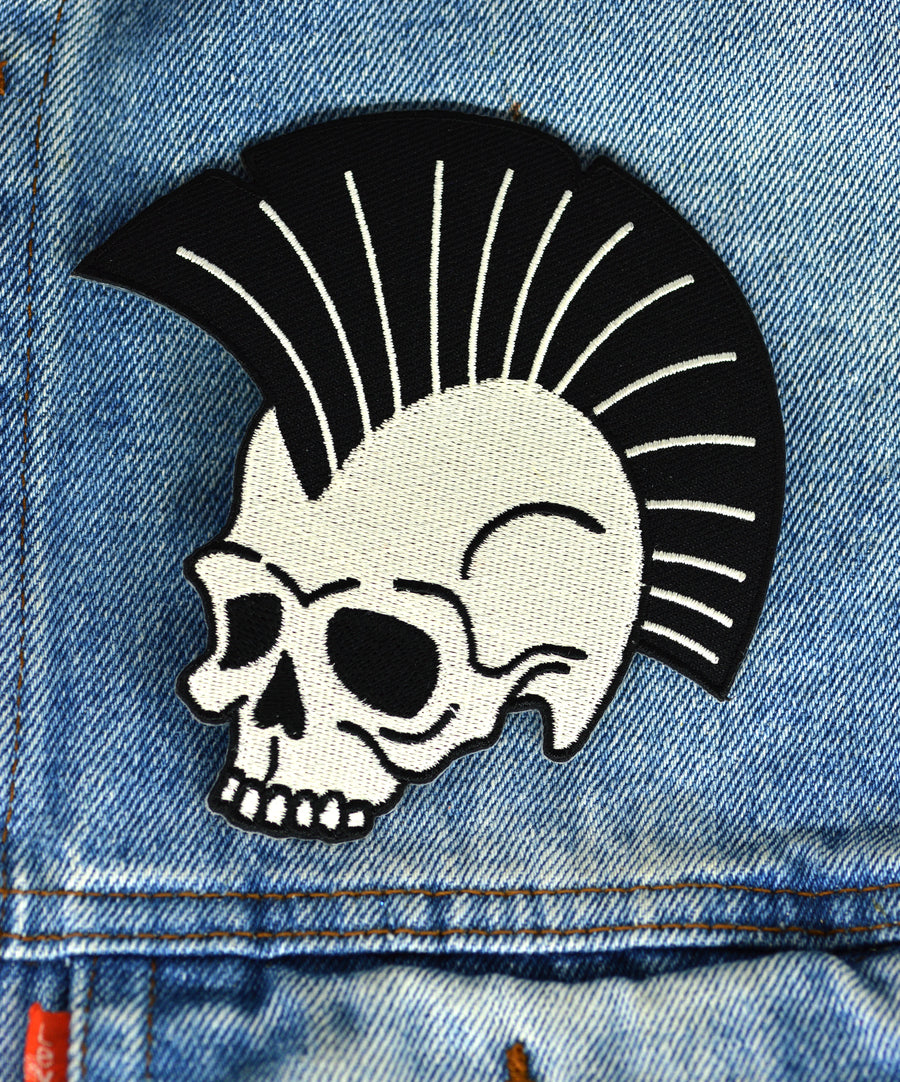 Patch - Punk skull
