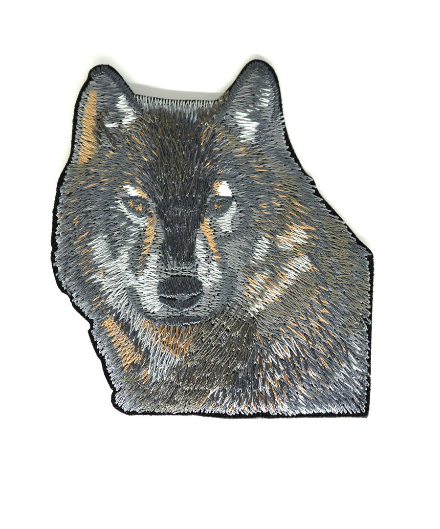 Felvarró - Szürke farkas
