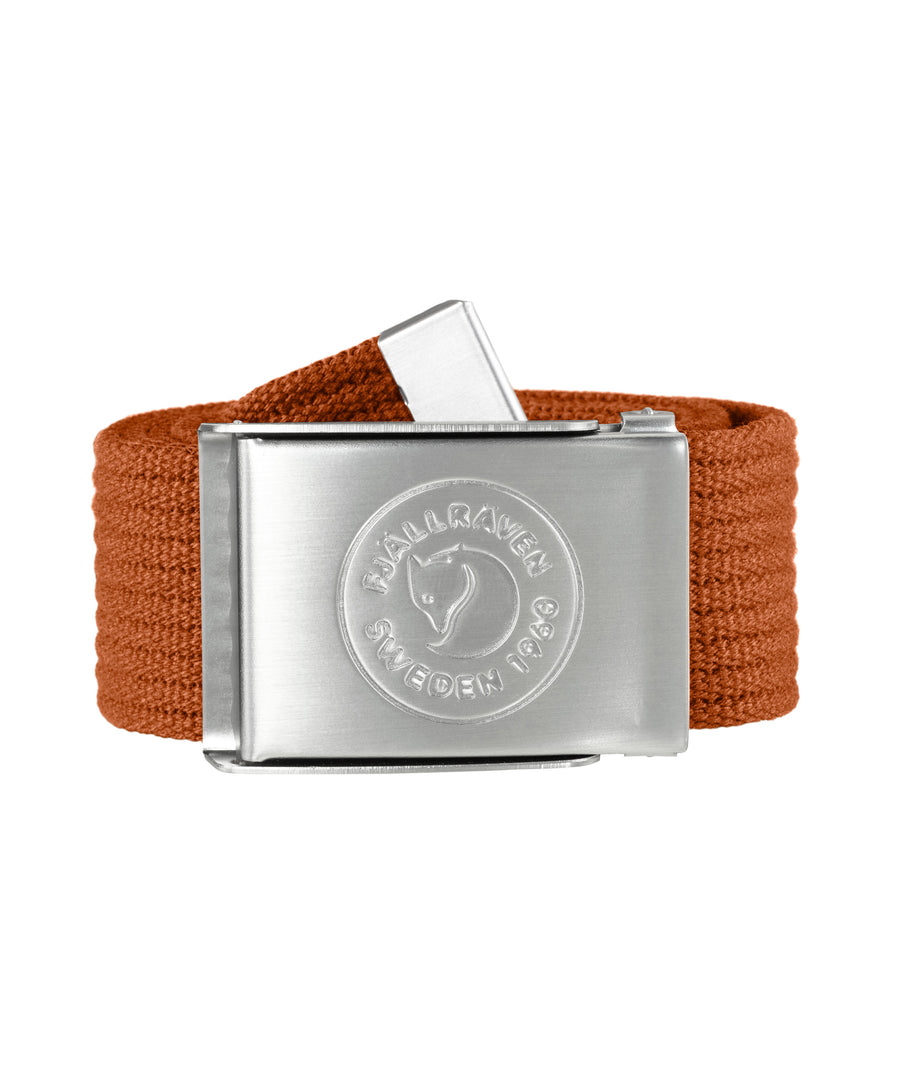 Fjallraven 1960 Logo Belt - Terracotta Brown