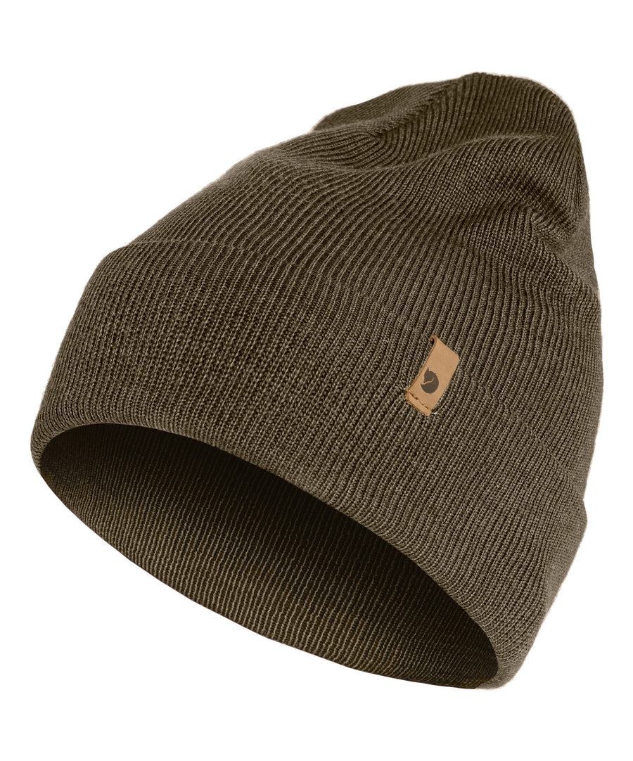 Fjallraven Classic Knit Hat | Dark Olive