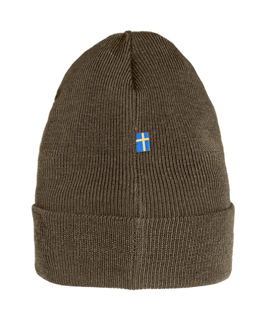 Fjallraven Classic Knit Hat | Dark Olive