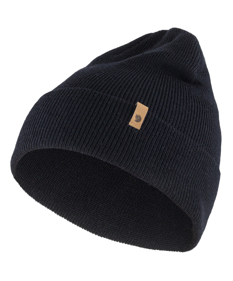 Fjallraven Classic Knit Hat | Dark Navy