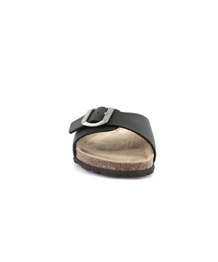 Grünland one strap women's slippers - Black