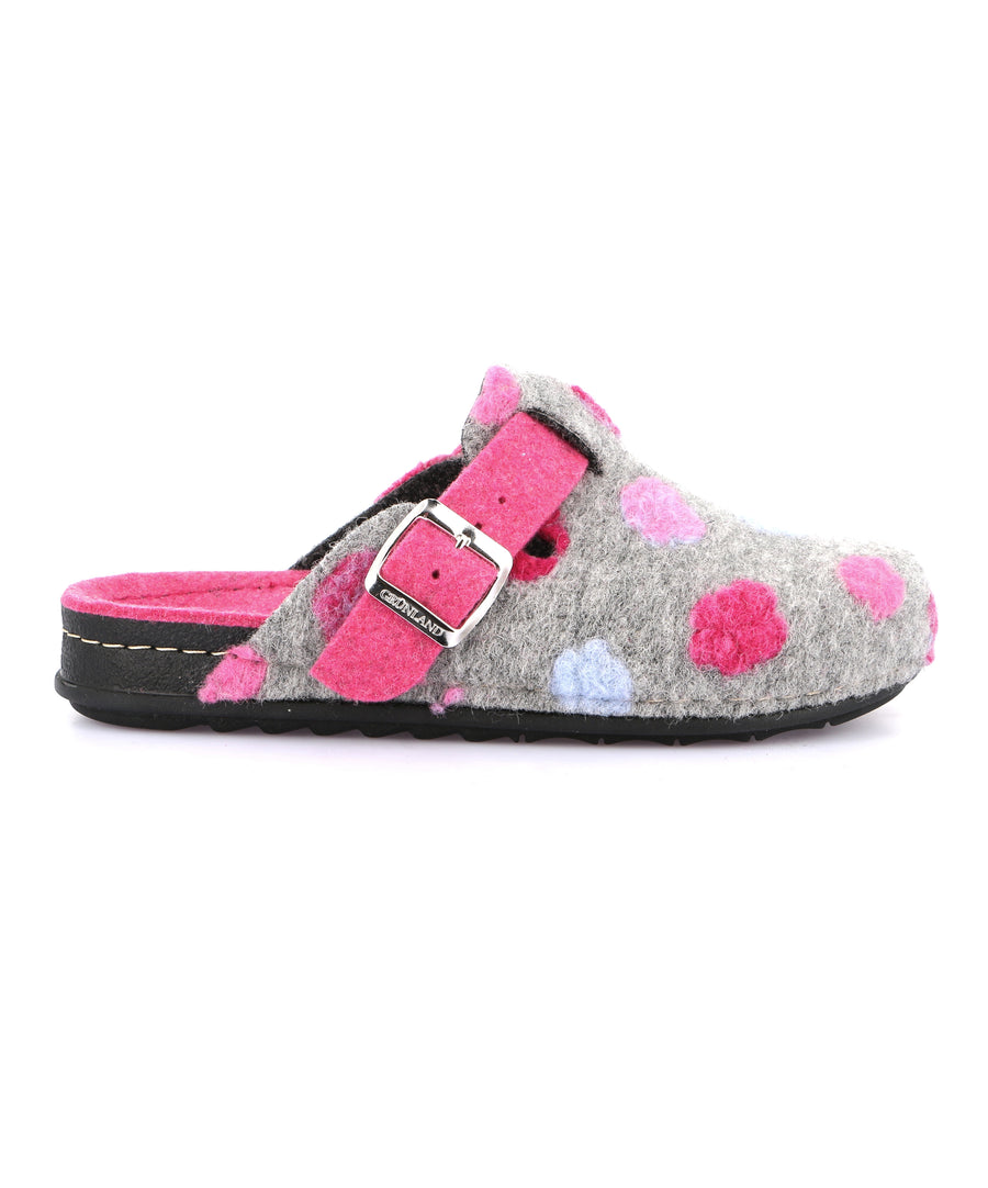 Grünland PILA női papucs - Grigio Fuxia