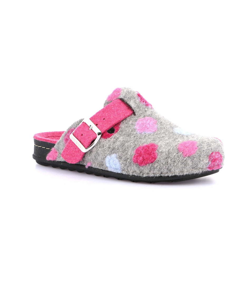 Grünland PILA női papucs - Grigio Fuxia