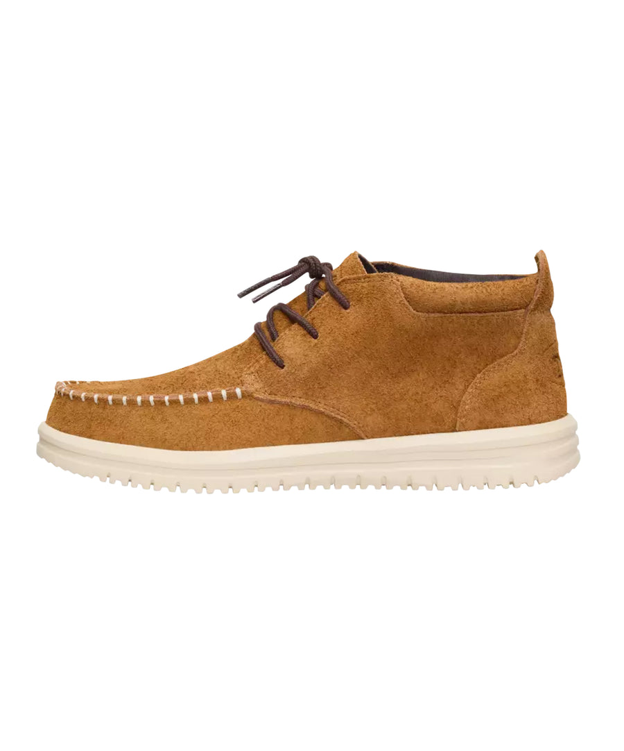 HeyDude - Wally NXT Mid Spicy Brown-Wood Ash