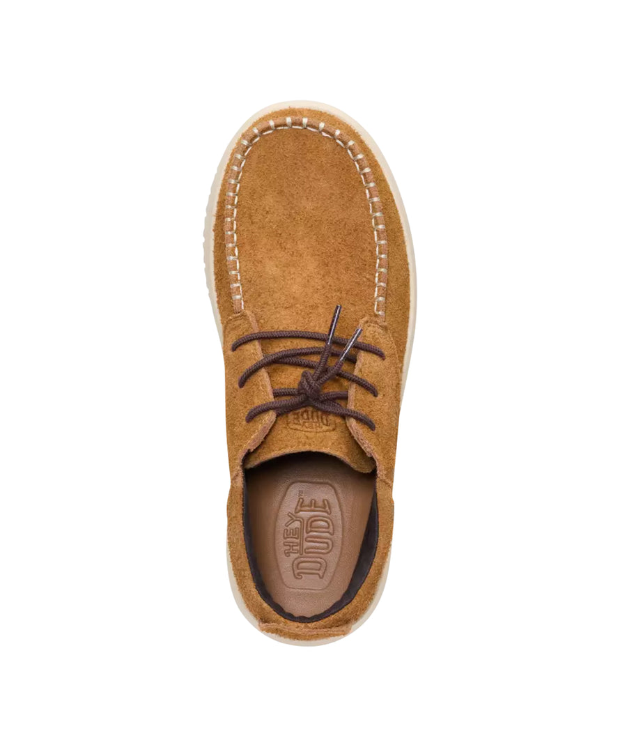 HeyDude - Wally NXT Mid Spicy Brown-Wood Ash